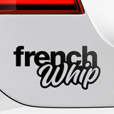 Car & Motorbike Stickers: French Whip 3