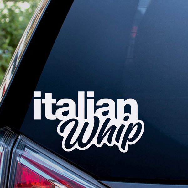 Car & Motorbike Stickers: Italian Whip