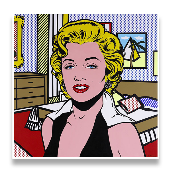 Wall Stickers: Marilyn Lichtenstein effect