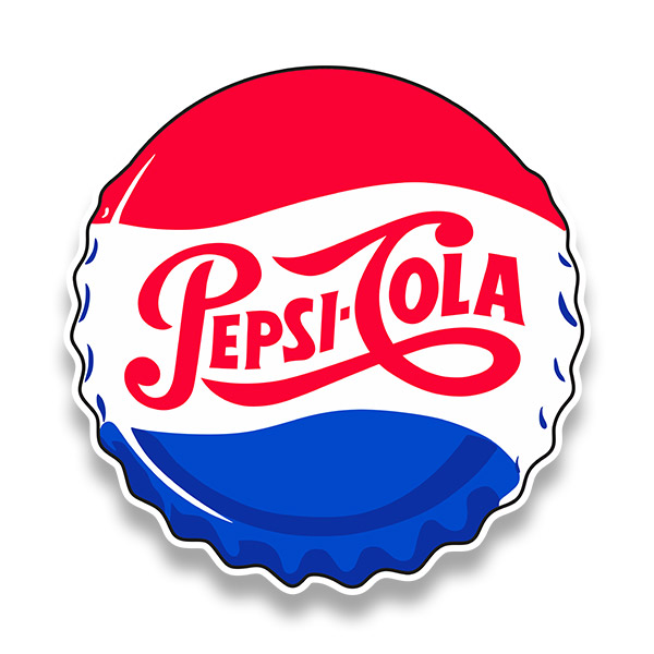 Car & Motorbike Stickers: Plate Pepsi Cola