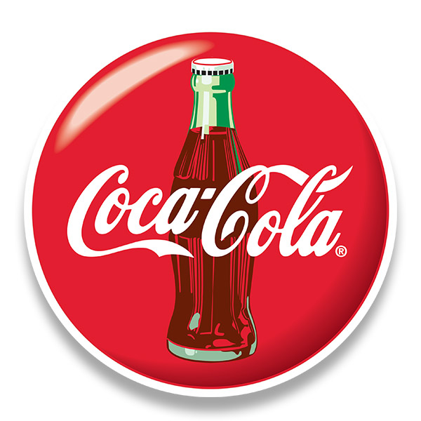 Car & Motorbike Stickers: Plate Cola Cola