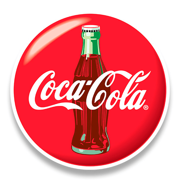 Car & Motorbike Stickers: Plate Cola Cola