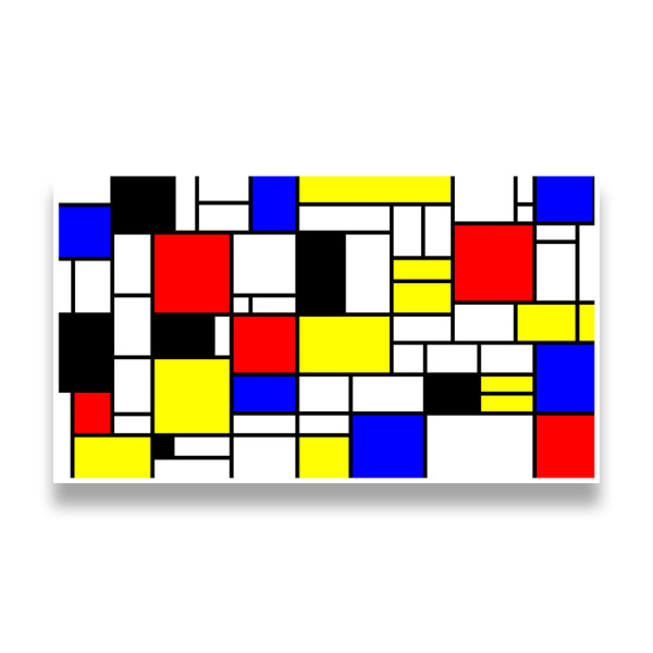 Wall Stickers: Mondrian