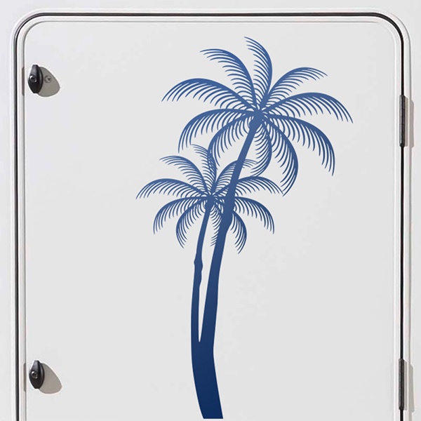 Camper van decals: Palms