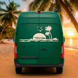 Camper van decals: Paradise Beach 11