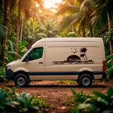 Camper van decals: Paradise Beach 13