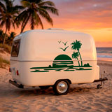 Camper van decals: Paradise Beach 4