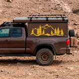 Camper van decals: Mountain forest 3