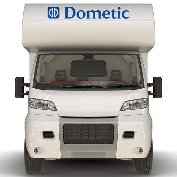 Camper van decals: Dometic