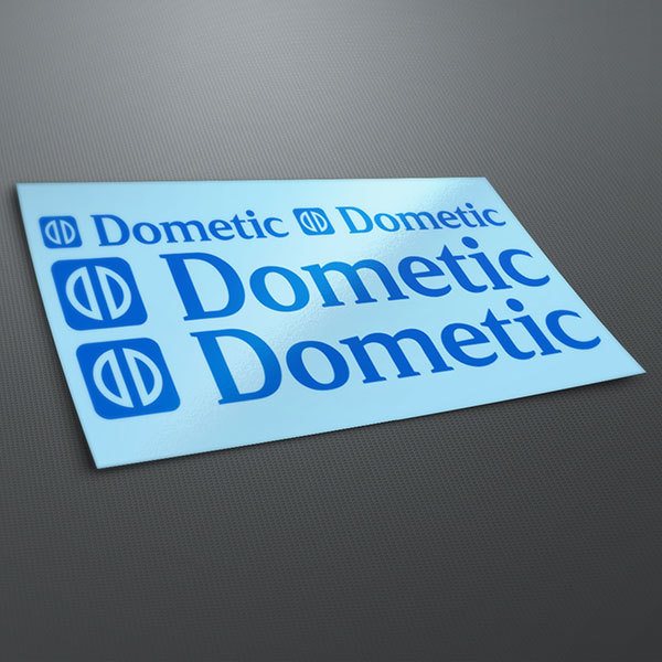 Camper van decals: Kit Dometic