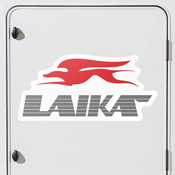 Camper van decals: Laika Logo