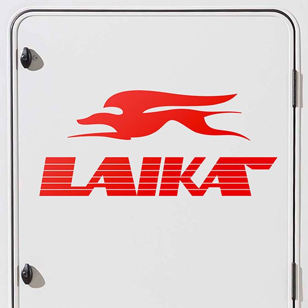 Camper van decals: Laika Emblem