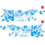 Camper van decals: Great Floral Road 2