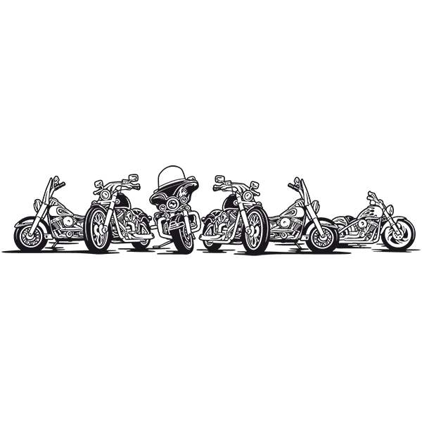 Car & Motorbike Stickers: Harley Davidson Collection
