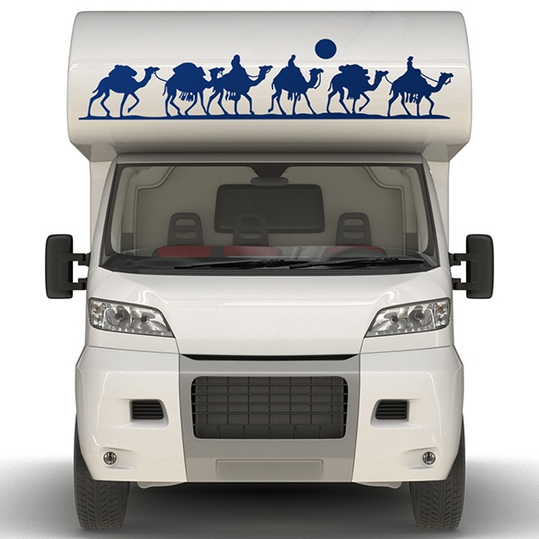 Camper van decals: Bedouins in the desert