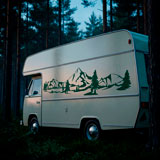 Camper van decals: Mountain landscape 11