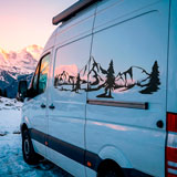 Camper van decals: Mountain landscape 19