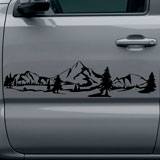 Camper van decals: Mountain landscape 23