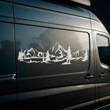 Camper van decals: Mountain landscape 27