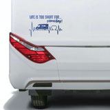 Camper van decals: Caravan Phrase 2