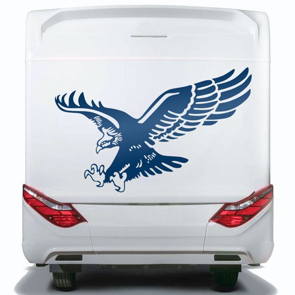 Camper van decals: Imperial Eagle