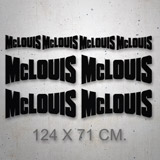 Camper van decals: Set 8X McLouis 2
