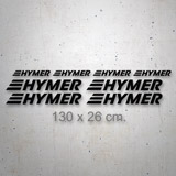 Camper van decals: Set 8X Hymer 2