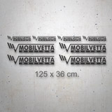 Camper van decals: Set 8X Mobilvetta Design 2