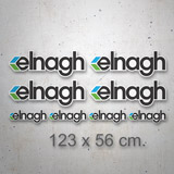 Camper van decals: Set 8X Elnagh Colour 2