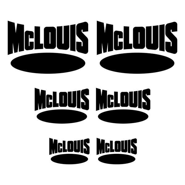 Camper van decals: Set 6X McLouis 