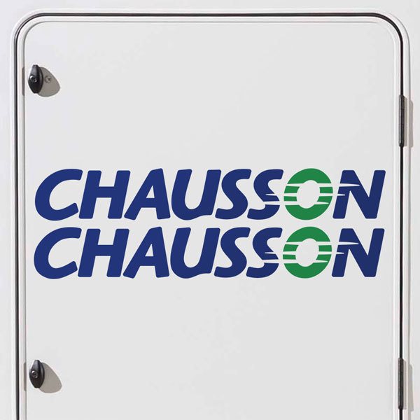 Car & Motorbike Stickers: 2X Chausson Multi