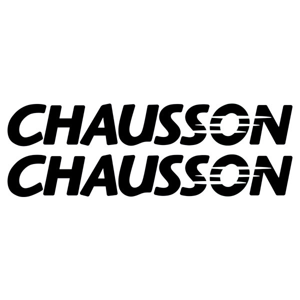 Camper van decals: 2X Chausson Multi