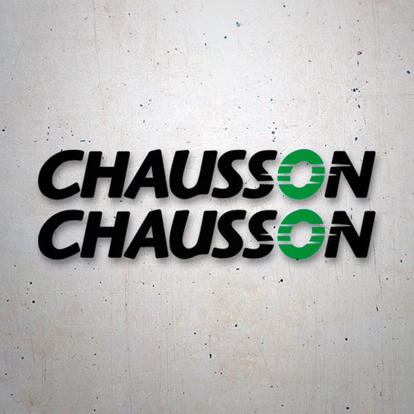 Car & Motorbike Stickers: 2X Chausson Multi
