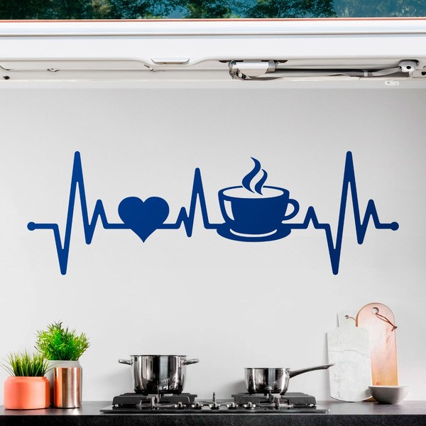 Camper van decals: Beating for Coffee