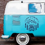 Camper van decals: Camp Everyday 2