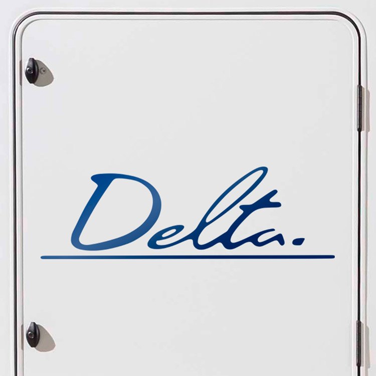 Camper van decals: Lunar Delta Camper Decal
