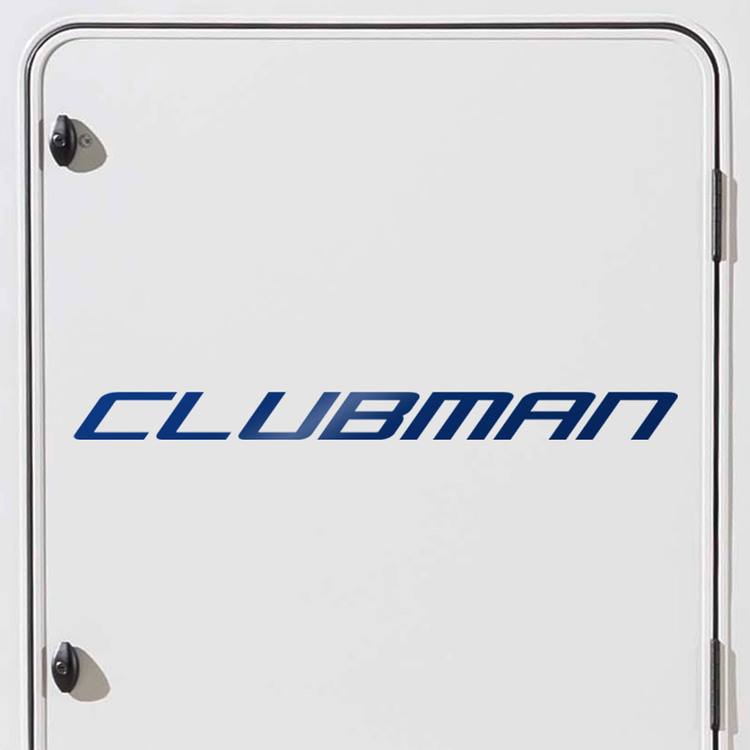 Camper van decals: Lunar Clubman Caravan Decal