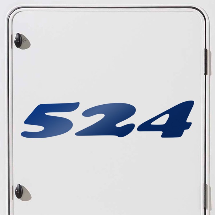 Camper van decals: Lunar Apollo 2000 524
