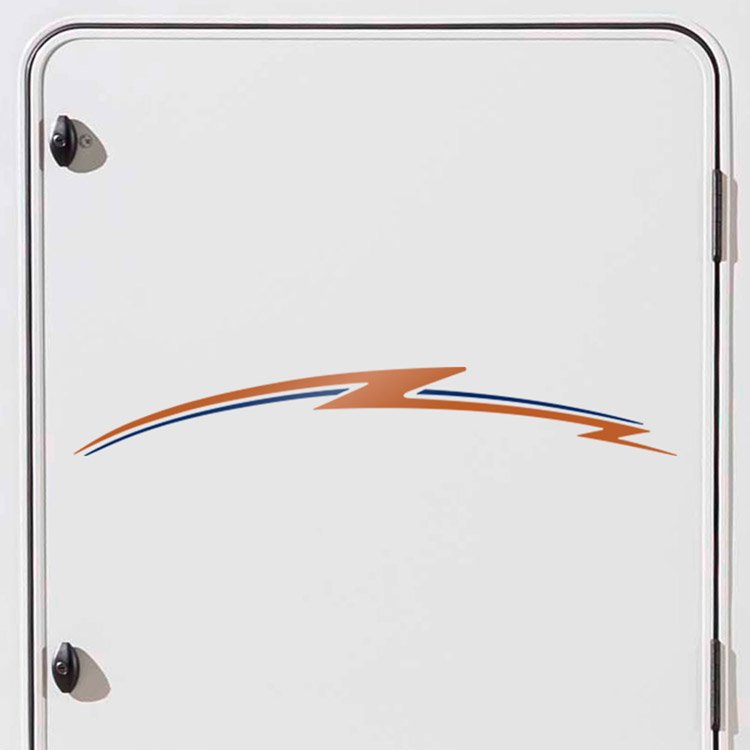 Sporty Side Stripes for Motorhomes 1/2