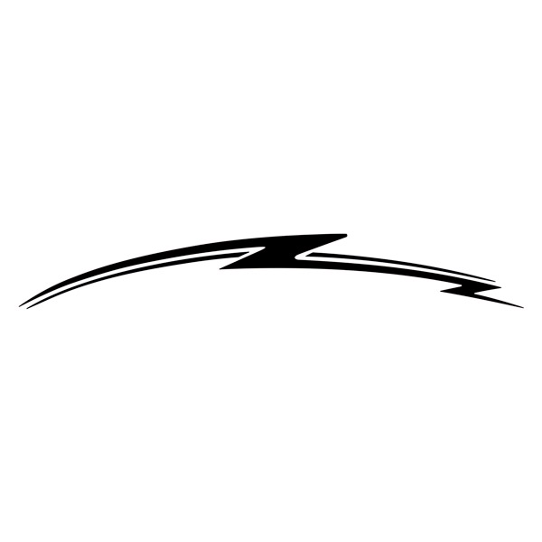 Camper van decals: Sporty Side Stripes for Motorhomes