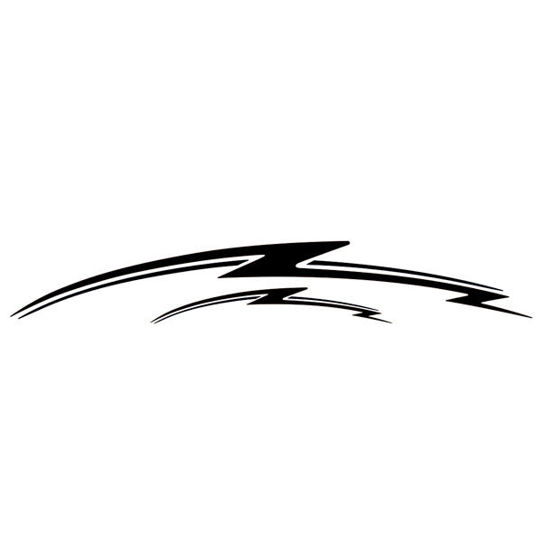 Camper van decals: Lunar Xstar kit rear and front