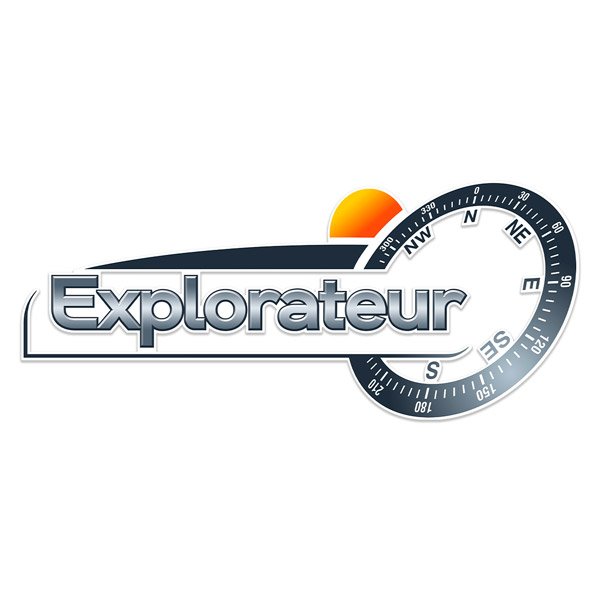 Camper van decals: Pitote Explorateur izq