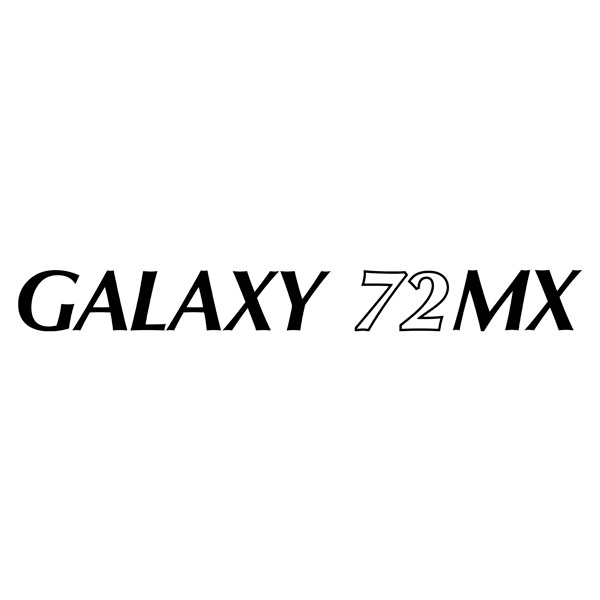 Camper van decals: Pilote Galaxy 72MX - Decorative Decal