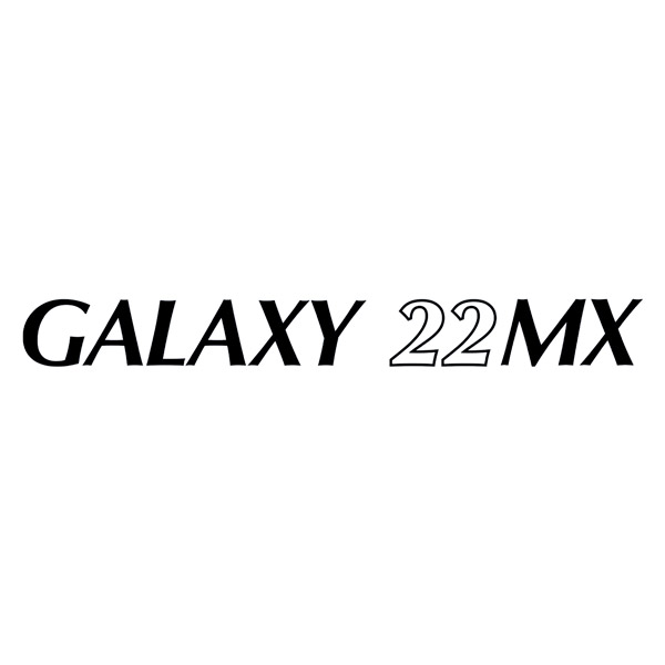 Camper van decals: Pilote Galaxy 22MX - Decorative Decal