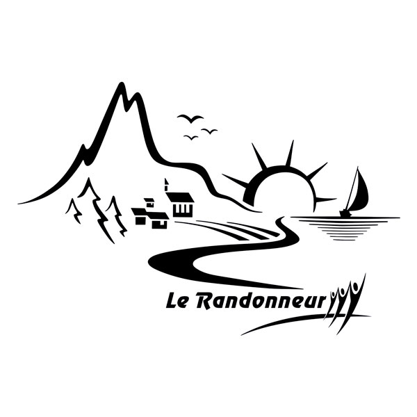 Camper van decals: Landscape Rapido