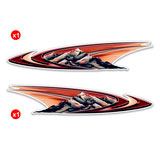 Camper van decals: Mountains 3