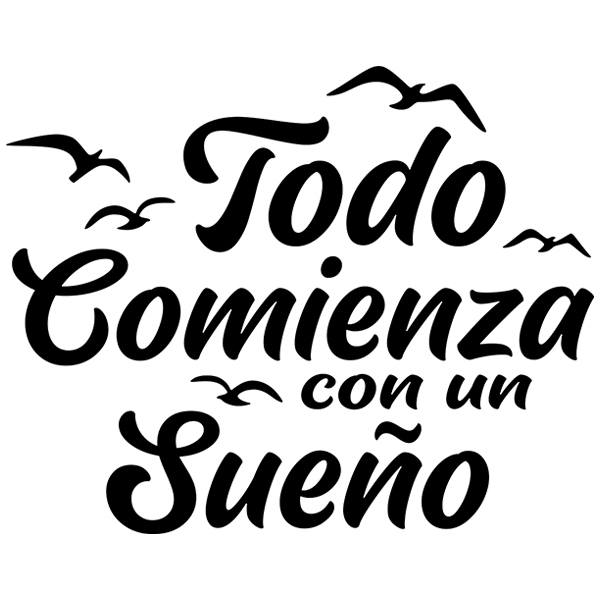 Camper van decals: Todo comienza con un sueño