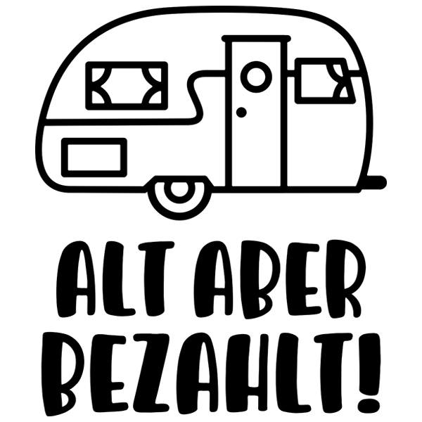 Camper van decals: Alt aber bezahlt