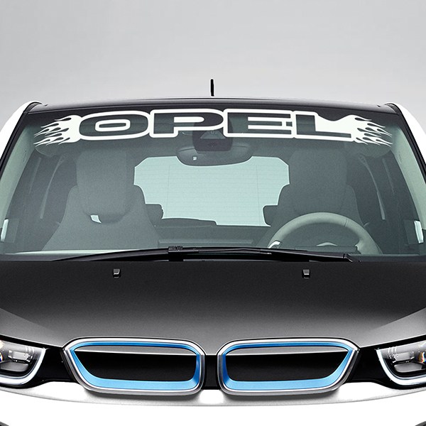 Car & Motorbike Stickers: Opel Windshield Sunstrip