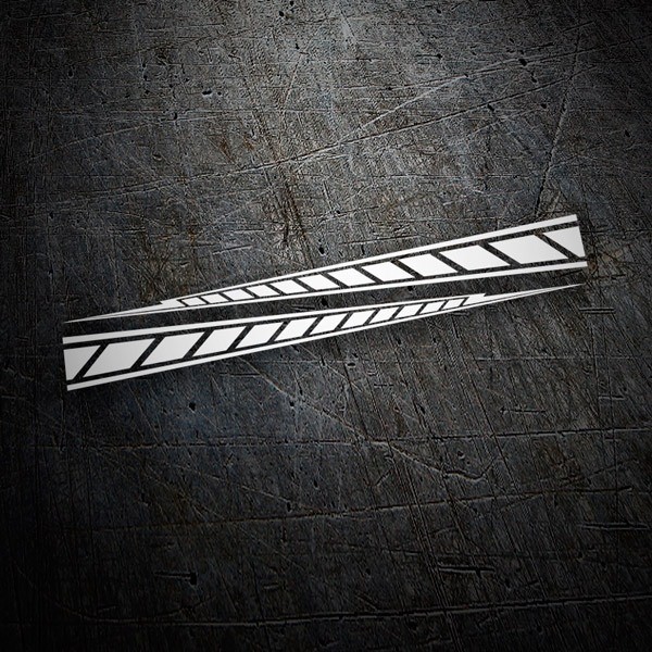 Car & Motorbike Stickers: Yamaha M1 stripes